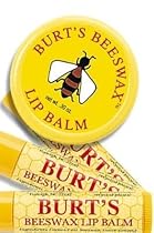Burt's Bees Beeswax Lip Balm .15 oz Tube [ THREE PACK]