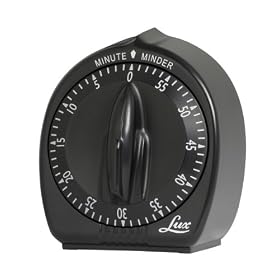 Lux CP2428-62 Mechanical Classic Timer, BlackLux Mechanical Classic Timer