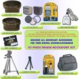 25PC ULTIMATE ACCESSORY KIT FOR FUJI FINEPIX S700 S5800