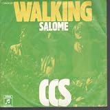 WALKING 7" (45) GERMAN COLUMBIA 1971 B/W SALOME (1C00692252M) PIC SLEEVE