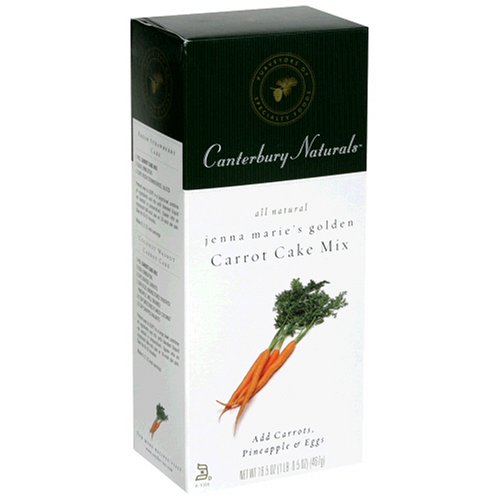 Canterbury Naturals Carrot Cake Mix, 16.5-Ounce Units (Pack of 6) by Canterbury Naturals