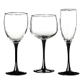 Signature Black Stemware Collection