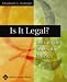 Books : Is It Legal: Setting the Rules for Nurses