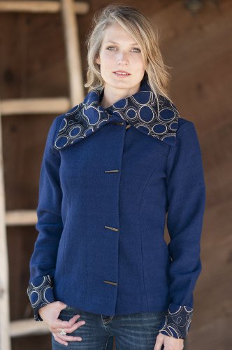 Womens Mercedes Boiled Wool Jacket