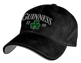 Guinness Irish Beer Alcohol - Green Clover Name Adj Irish Baseball Hat Cap