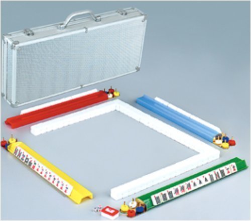 Childrens Toyshop  Toys : Western Mah Jongg Set in Aluminum Carrying Case