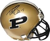 Drew Brees Autographed/Hand Signed Purdue Boilermakers Replica Mini Helmet- Brees Hologram