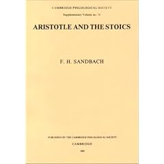 Aristotle and the Stoics (CPI Information Reviews)