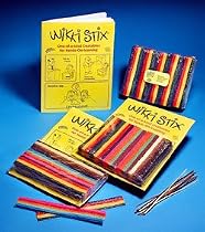 Wikki Stix Bulk Education Pack Cross-curricular Book 600 Sticks All Colors