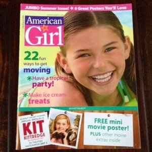 American Girl Magazine - Jumbo Summer Issue - 22 Fun Ways to Get Moving - Water Games (July/August, 2008)