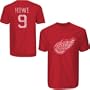 Old Time Hockey Detroit Red Wings Gordie Howe Alumni Player Name & Number T-shirt - DETROIT REDWINGS RED Large
