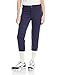 Mizuno Adult Women's Belted Piped Fastpitch Softball Pant, Navy-White, Small