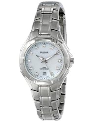 Pulsar Womens PH7239 Analog Display Japanese Quartz Silver Watch