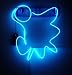 Blue Neon Glowing Strobing Electroluminescent Wire (El Wire) - 9ft