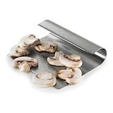Polder 1123-75 Chef Scoop/Pizza Rocker, Brushed Stainless Steel