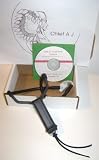 Chief AJ Quick Point Slingshot - Black with Black Super Powerband