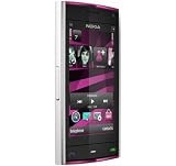 Nokia X6 -00 Touch Unlocked GSM Phone with 5 MP Camera, Capacitive Touch, and 16 GB Memory International version (White/Pink)
