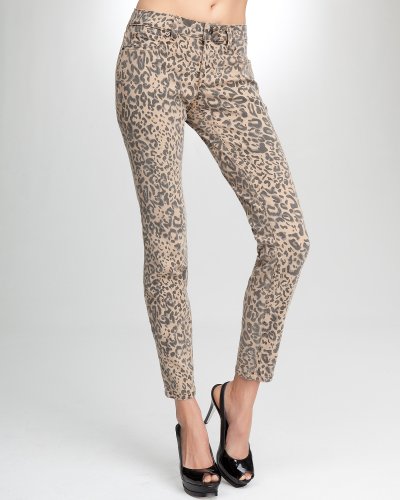 Bebe Cheetah Print Skinny Jean Cheetah Size 28
