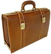 Floto Trastevere Brown Briefcase Attache Lap-top Case