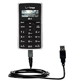 Classic Straight USB Cable for the LG enV2 with Power Hot Sync and Charge capabilities - Gomadic Brand w/ TipExchange Technology