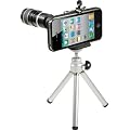 Rollei iTele 8x Teleobjektiv f�r iPhone 4G (1 Teleskop-Objektiv, 1 Mini Stativ, 1x iPhone 4G Hard Case, Halterung, Reinigunstuch und Bedienungsanleitung in 16 Sprachen)