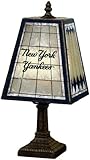 New York Yankees 14-Inch Art Glass Lamp