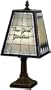 New York Yankees 14-Inch Art Glass Lamp