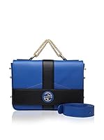 SEGOLENE Bolso asa de mano En Cuir (Azul)