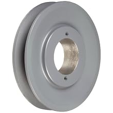 TB Woods BK52 FHP QT Bushed, 4.95" Outside Body Diameter V-Belt Sheave