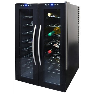 NewAir 32-Bottle Dual Zone  Thermoelectric Wine Cooler On Sale