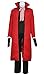 Black Butler Cosplay Grell Sutcliff Full Costume (S-L) with Eyeglasses