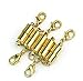 Pack of 5 Pcs golden Color Tone Magnetic Lobster Clasp for Jewelry Necklace Bracelet