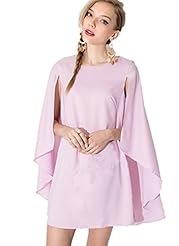 Chiffon Dolman Sleeveless  Dress