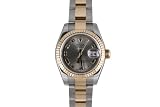 Rolex Ladies New Style Datejust With Slate Roman Dial