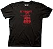 Doctor Who Red Dalek Exterminate Linear Series T-shirt