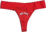 Ohio State Buckeyes Women's Red B-II Thong