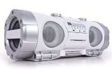 Produkt-Bild: Ghettoblaster CD-Player Radio Denver TCD-86 wei&szlig;
