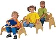 Jonti-Craft 5811JC JontiCraft Twin Chairries Kids Bench