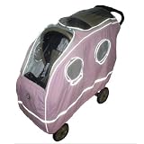 Warm as a Lamb Tandem Stroller Cover Pink by Warm As A Lamb