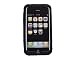3 items - Black Silicone Skin Case for Apple iPhone 3G Series, adjustable armband, and Screen Protector with cleaning cloth Exclusively at Roos Brews