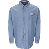 Checkered Flag Robby Gordon Jim Beam Long Sleeve Denim Shirt