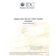 Japan Volume Server 1Q04 Vendor Analysis IDC