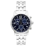 Tissot Men's T17.1.586.42 T-Sport PRC200 Chronograph Stainless Steel Blue Dial Watch