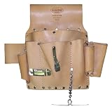 Bucket Boss 55115 Electrician?s Pouch, Saddle Leather