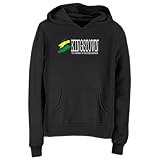 SWEATSHIRT WOMAN BLACK  KINGSTOWN BRUSH  ST. VINCENT & THE GRENADINES