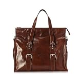 AMIRA & CUUD PS1 LARGE WEEKEND LEATHER BAG