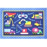 Under Construction Rug OLIVE KIDS 39 x 58 Area Rug