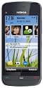 Nokia C5-03 Symbian Touch Screen Sim Free Mobile Phone with Handsfree Headset (WH-102) - Black