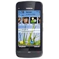 Nokia C5-03 Symbian Touch Screen Sim Free Mobile Phone with Handsfree Headset (WH-102) - Black