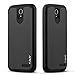 J&D Case Compatible for ZTE Grand X3 Case, ZTE Wrap 7 Case, Heavy Duty Dual Layer Hybrid Shock Proof Protective Rugged Bumper Case for ZTE Grand X3 Case, ZTE Wrap 7 (2016 Released) Case, Black